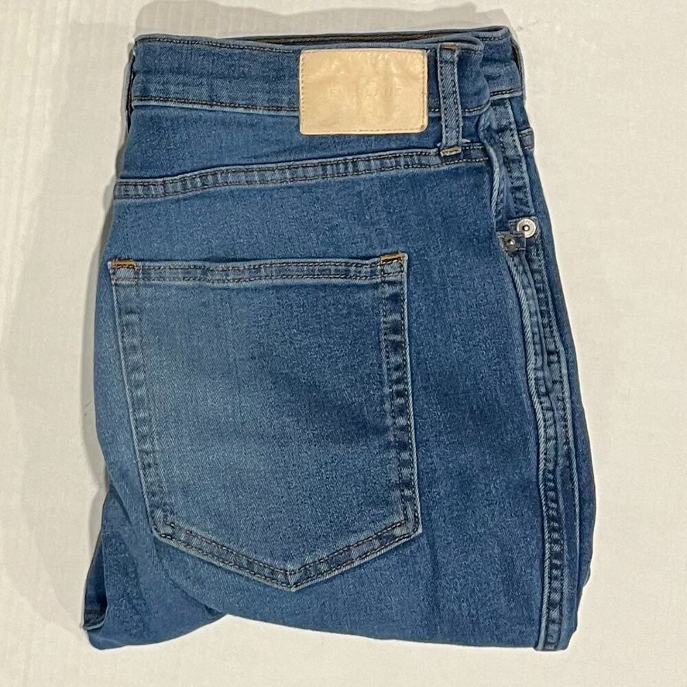 Everlane Women's 31 The Vintage Skinny Mid-Rise Denim Capris‎